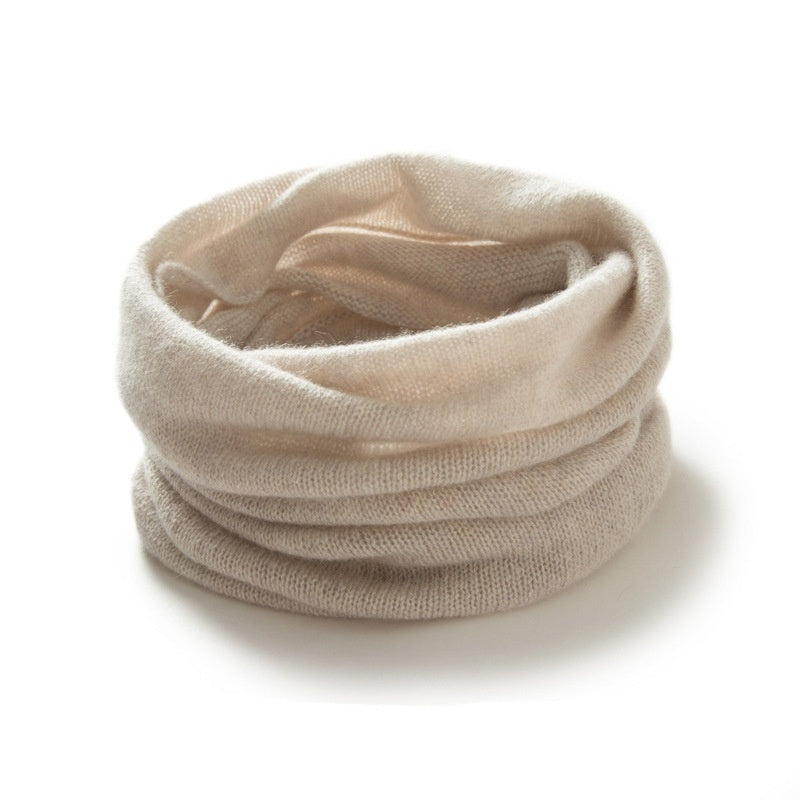 Winter Pure Color Cashmere Scarf For Men And Women