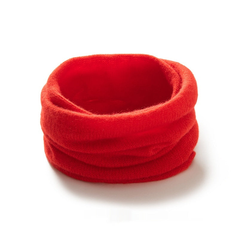 Winter Pure Color Cashmere Scarf For Men And Women