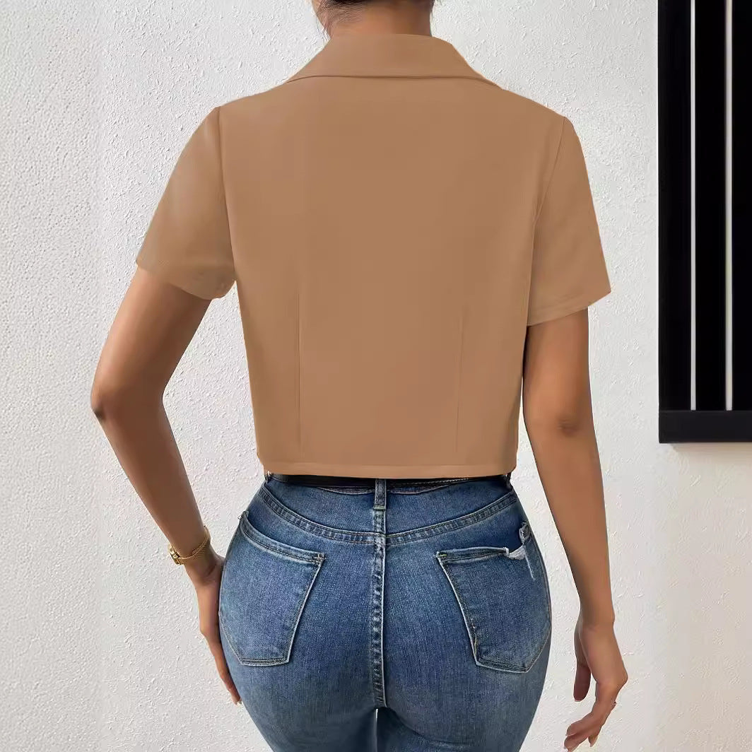 European And American Fashion Women's Wear Small Suit