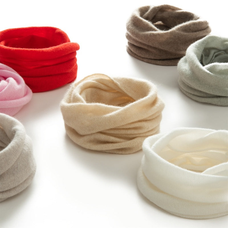 Winter Pure Color Cashmere Scarf For Men And Women